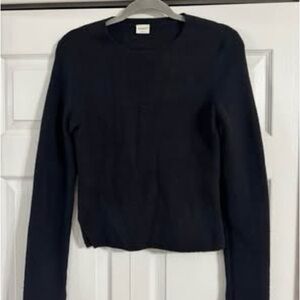 Abercrombie & Fitch Black Crew Neck Sweater